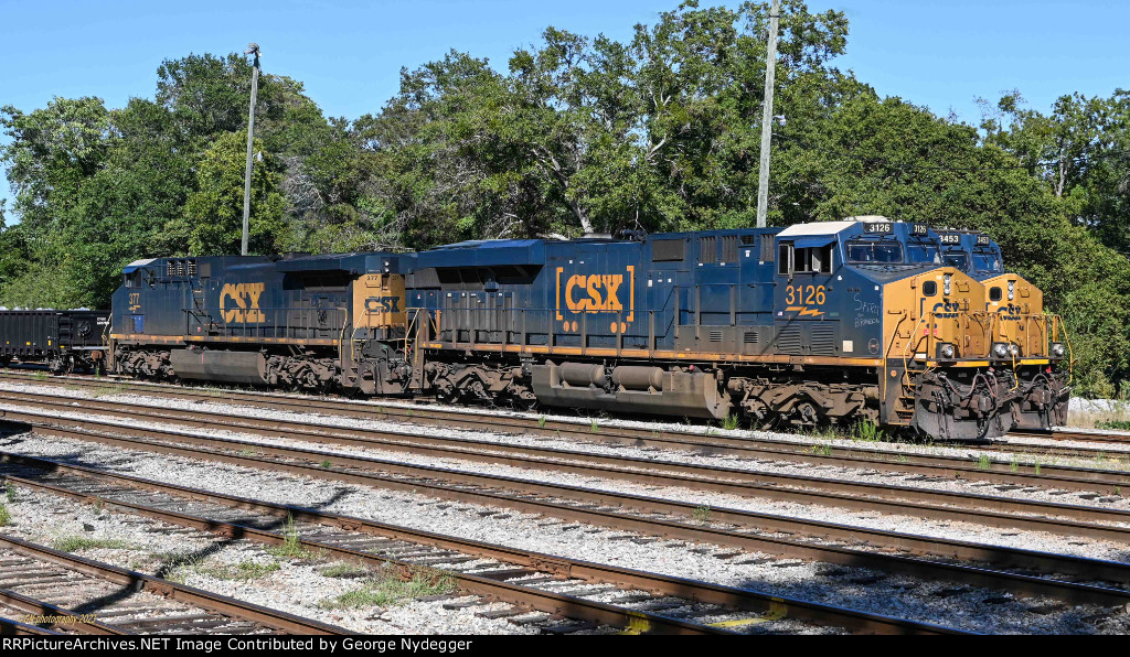 CSX 377, 3126 & 3454